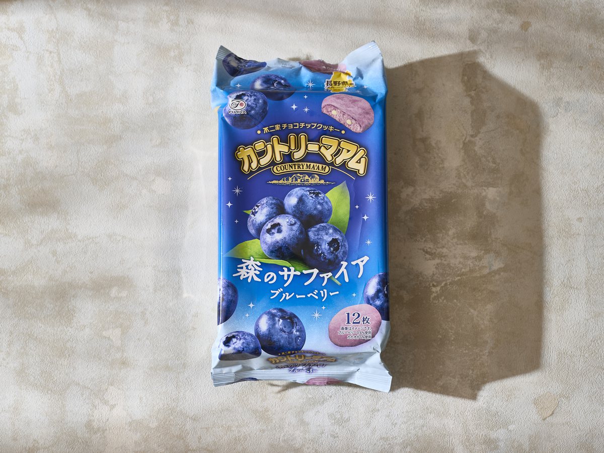 カントリーマアム(森のサファイアブルーベリー)のパッケージ